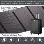 Lightweight Lemon Yellow 3-Piece Hard Shell Suitcase Set