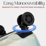 Marble Hardshell Luggage Set of 3 with Wheels