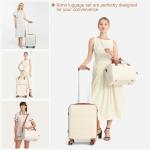 Lightweight 2-Piece Hard Shell Luggage Set