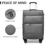 3-Piece British Traveller Lightweight Luggage Set