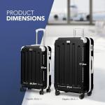Skywander 2-Piece Lightweight Hard Shell Luggage Set