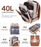 UKEIN Hard Shell Suitcase Set with Backpack & Toiletry Bag