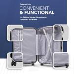 Skywander 2-Piece Lightweight Hard Shell Luggage Set