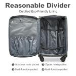 3-Piece British Traveller Lightweight Luggage Set