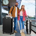 Skywander 2-Piece Lightweight Hard Shell Luggage Set