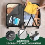 Karl Home 3-Piece Hard Shell Suitcase Set