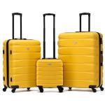 3-Piece Flight Knight Suitcase Set - Lightweight & Approved