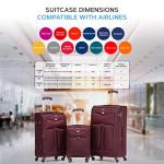 Flight Knight Lightweight 4 Wheel Soft Case Suitcase