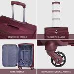 Flight Knight Lightweight 4 Wheel Soft Case Suitcase