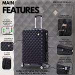Preston Morgan Lightweight Hard Shell Luggage Set