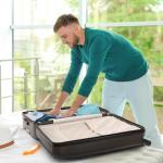 Aerolite Charcoal 3-Piece Hard Shell Luggage Set