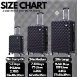 Preston Morgan Lightweight Hard Shell Luggage Set