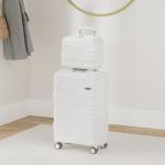 Kono 2-Piece Lightweight Hard Shell Luggage Set