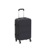 Kono Lightweight Black Hard Shell Travel Suitcase