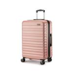 Lightweight Rose Gold Hardside Medium Suitcase
