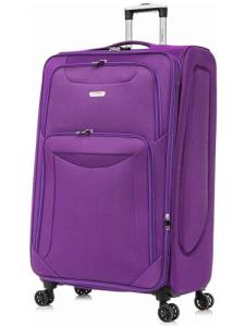 FLYMAX 32" Large Lightweight Purple Suitcase with Wheels