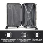 Kono 28" Lightweight Hard Shell Luggage - Beige
