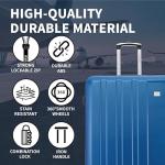 Ultra Lightweight 4-Wheel Cabin Suitcase for Travel
