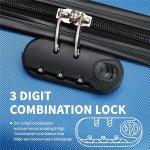 Ultra Lightweight 4-Wheel Cabin Suitcase for Travel