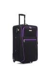 26" Lightweight Expandable Suitcase with Combination Lock