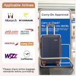 Kono 24" Medium Hard Shell Suitcase with TSA Lock