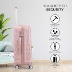 Rose Gold 24" Lightweight Hard Shell Luggage Set