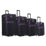 26" Lightweight Expandable Suitcase with Combination Lock