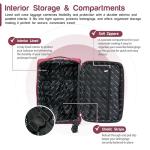 Aerostar Extra Large 32” Expandable Suitcase - Red