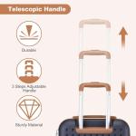 Kono 24" Medium Hard Shell Suitcase with TSA Lock
