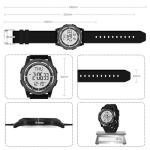 Men's Waterproof Sports Digital Military Watch