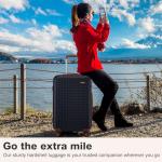 Kono 24" Medium Hard Shell Suitcase with TSA Lock