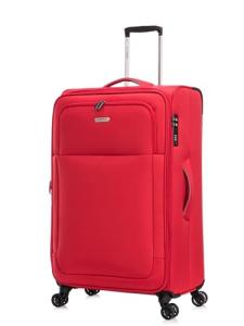 FLYMAX 29" Lightweight Expandable Red Suitcase