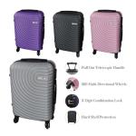 Lightweight Pink Cabin Suitcase with Spinner Wheels