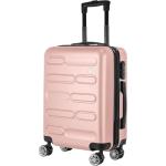 Rose Gold 34L Cabin Suitcase with Lock