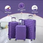24" Lightweight Hard Shell Luggage with Spinner Wheels