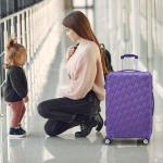 24" Lightweight Hard Shell Luggage with Spinner Wheels