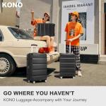 Kono 20” Lightweight Hard Shell Cabin Suitcase