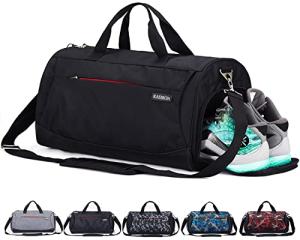 Versatile Sports Gym Bag with Shoe Compartment