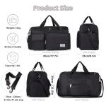FIORETTO Sports Duffle Bag with Shoe Compartment