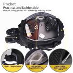 FIORETTO Sports Duffle Bag with Shoe Compartment