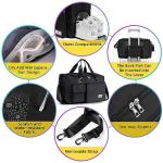 FIORETTO Sports Duffle Bag with Shoe Compartment
