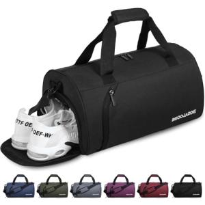 BECOJADDE 35L Travel Sports Duffel Gym Bag