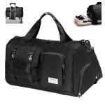Versatile Gym Duffle Bag with Shoe Compartment