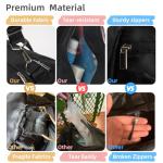 DAYGOS Waterproof Gym Duffle Bag for Men