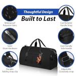 DAYGOS Waterproof Gym Duffle Bag for Men