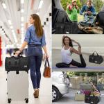 Versatile Gym Duffle Bag with Shoe Compartment