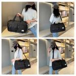 Versatile Gym Duffle Bag with Shoe Compartment