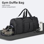 DAYGOS Waterproof Gym Duffle Bag for Men