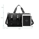 Versatile Gym Duffle Bag with Shoe Compartment