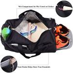 Versatile Gym Bag with Shoe and Wet Pocket